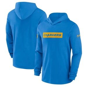 Nike Blue Chargers Hoodie